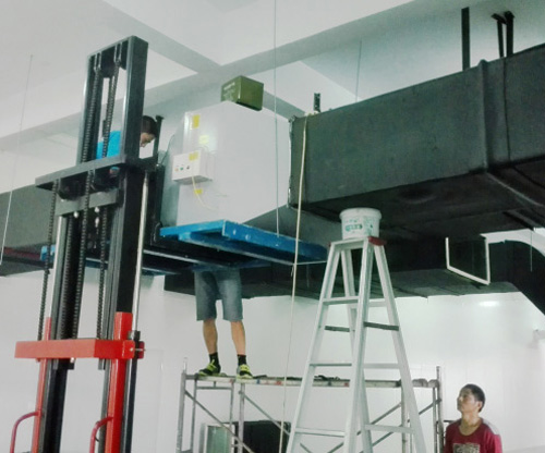 闸北送风主管道杀菌消毒装置